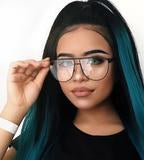 Flat Top Aviators Rose Gold