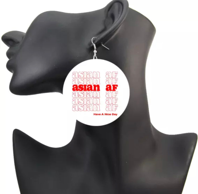 Asian AF Earrings