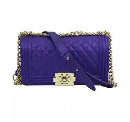 Metallic Purple Bag