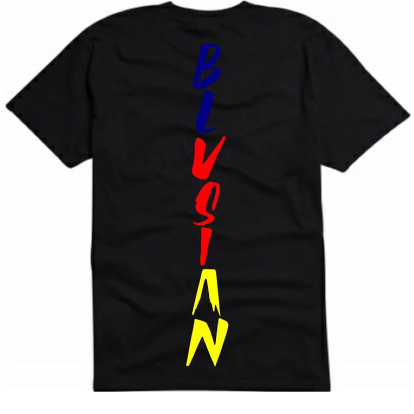 BLUE Blvsian Black Tee