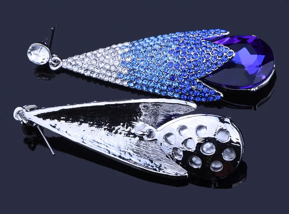 Cocoon Crystal Earrings