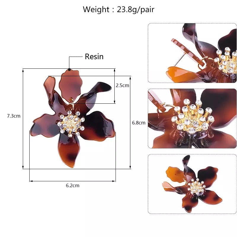 Bulaklak Acrylic Earrings