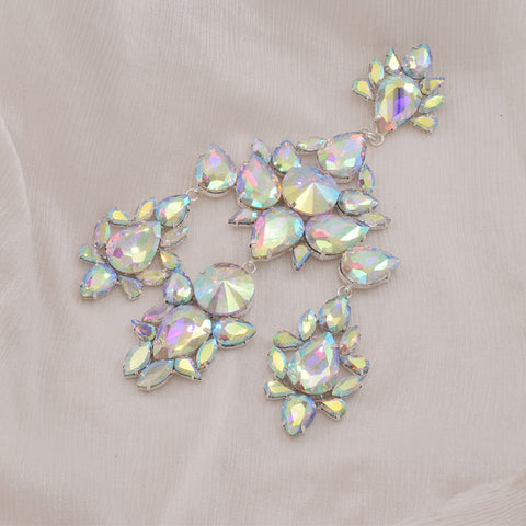 22 cm Star of the Show Exaggerated CLIP ON Earrings