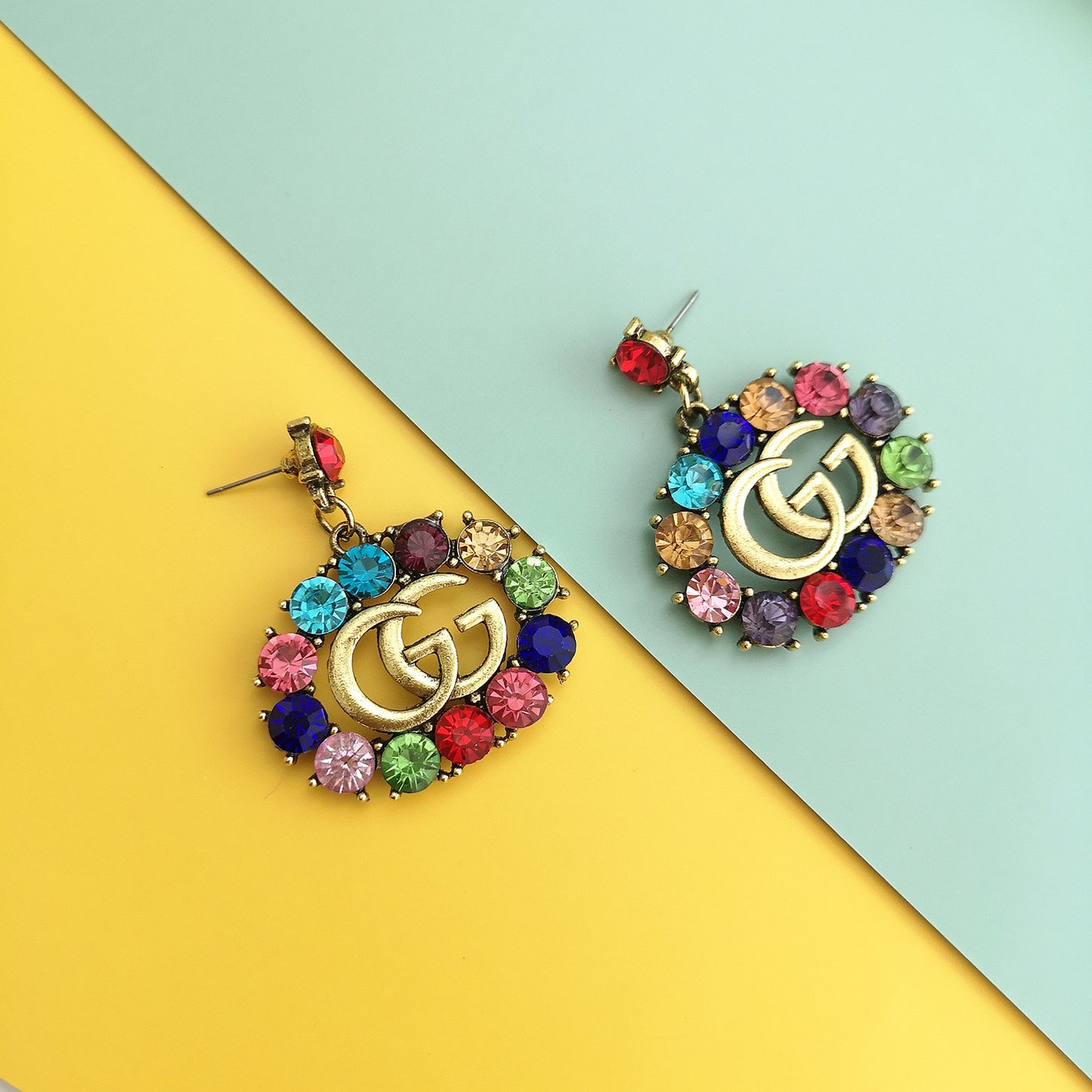Red Rainbow GorGeous Earrings