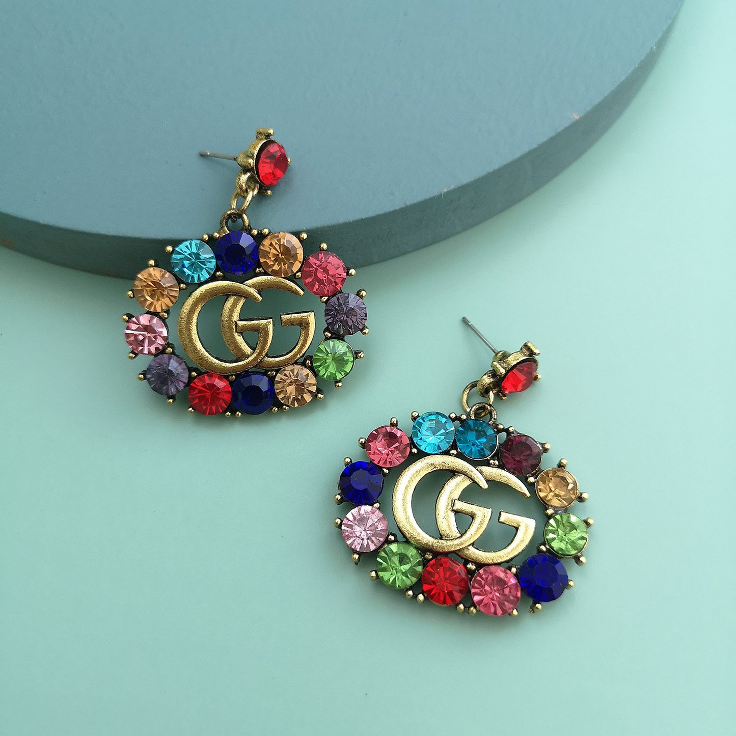 Red Rainbow GorGeous Earrings