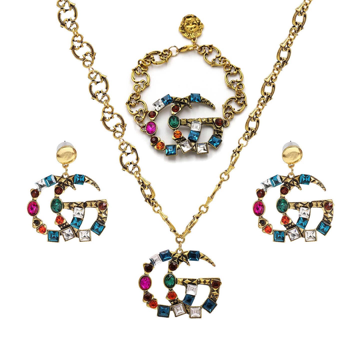 Rainbow GG Bracelet