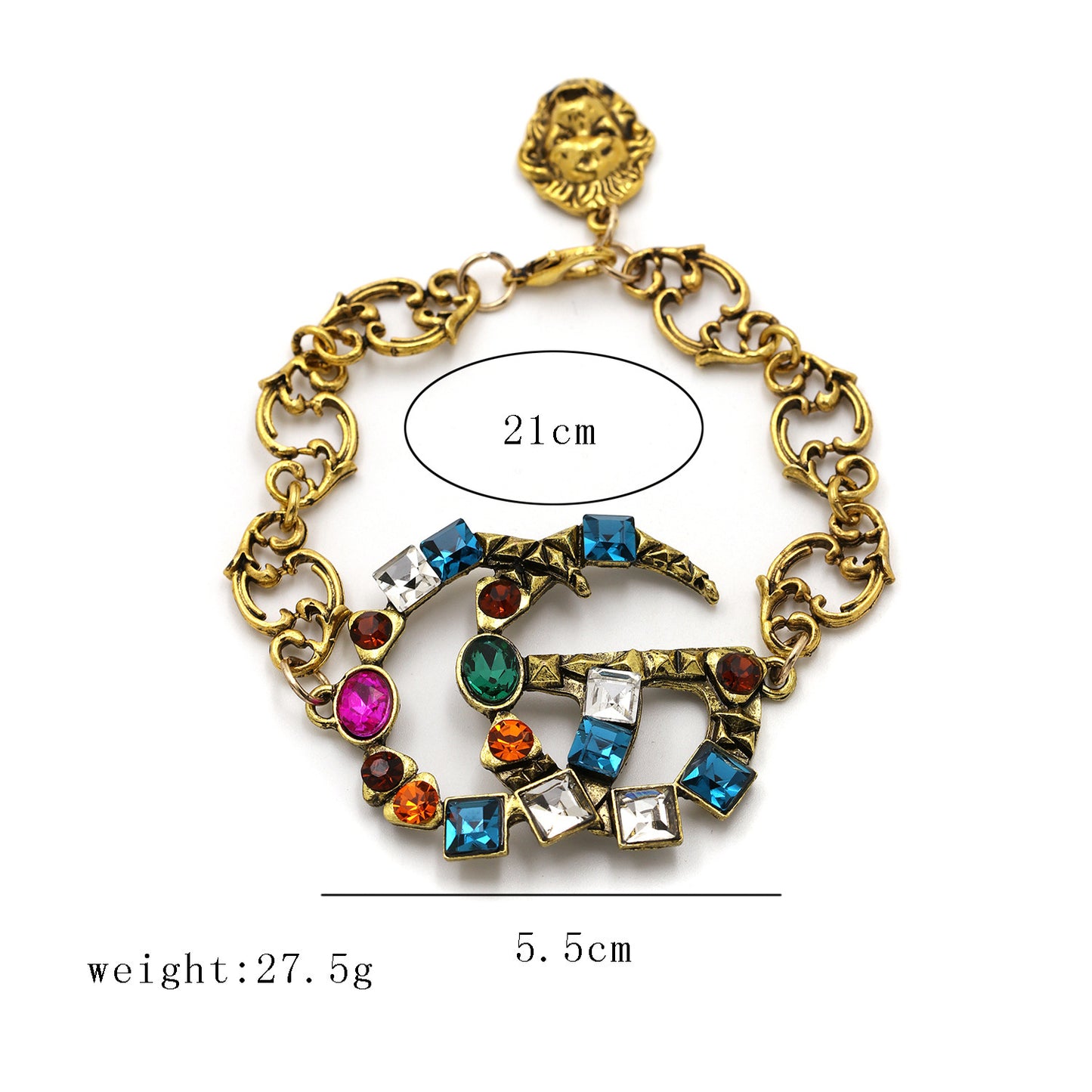 Rainbow GG Bracelet