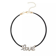 Black Love Bracelet Set