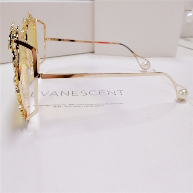 Gold Vintage Shades Clear