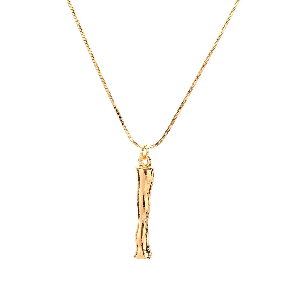 Bamboo I Pendant w/ chain