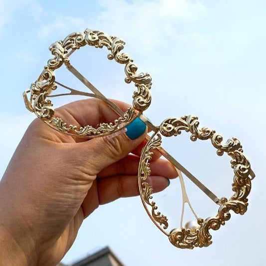 Gold Vintage Shades Clear