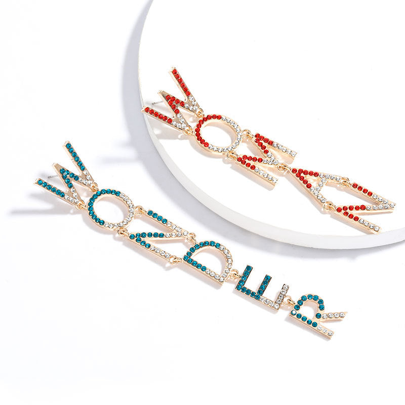 Gold Wonder Woman Earrings
