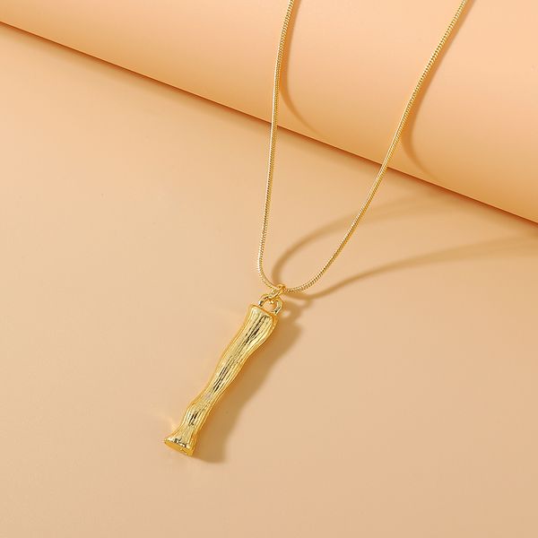 Bamboo I Pendant w/ chain