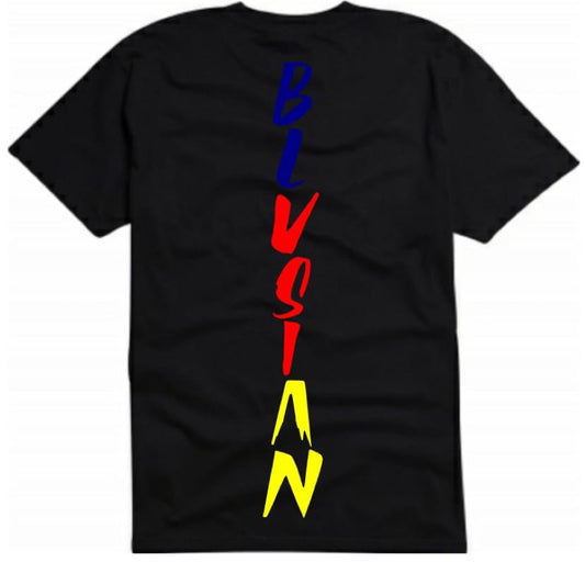 BLUE Blvsian Black Tee