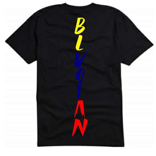 YELLOW Blvsian Black Tee
