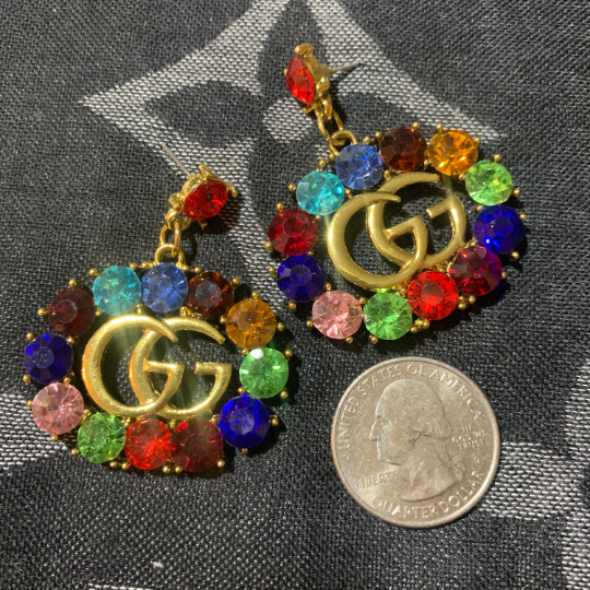 Red Rainbow GorGeous Earrings