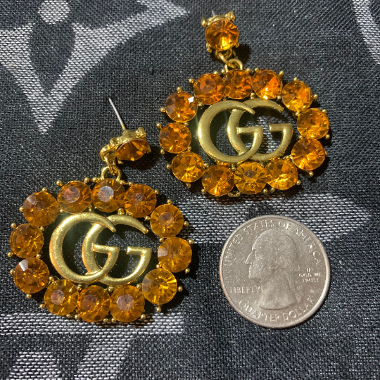 Orange GorGeous Earrings