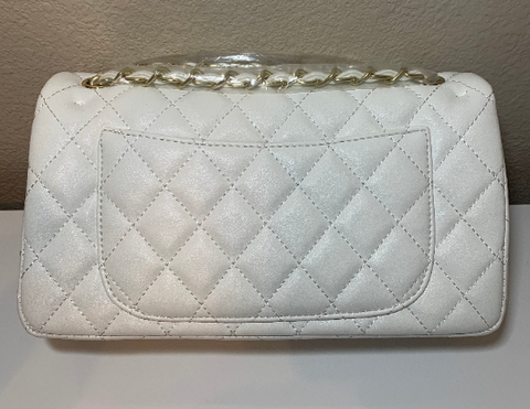 White Quilted Bag