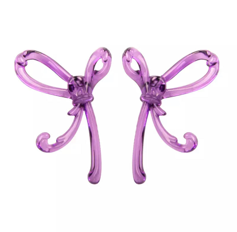 Knot Me Acrylic Earrings