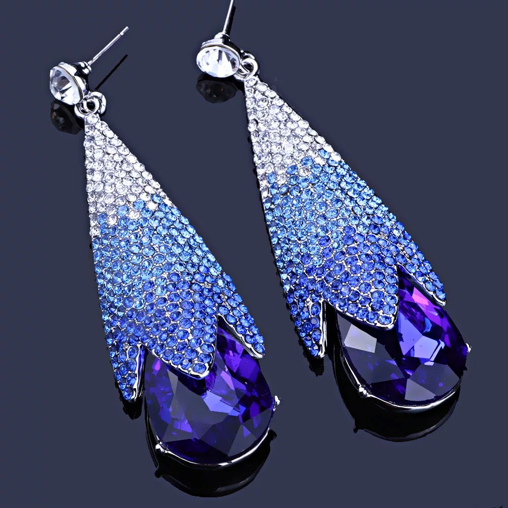 Cocoon Crystal Earrings