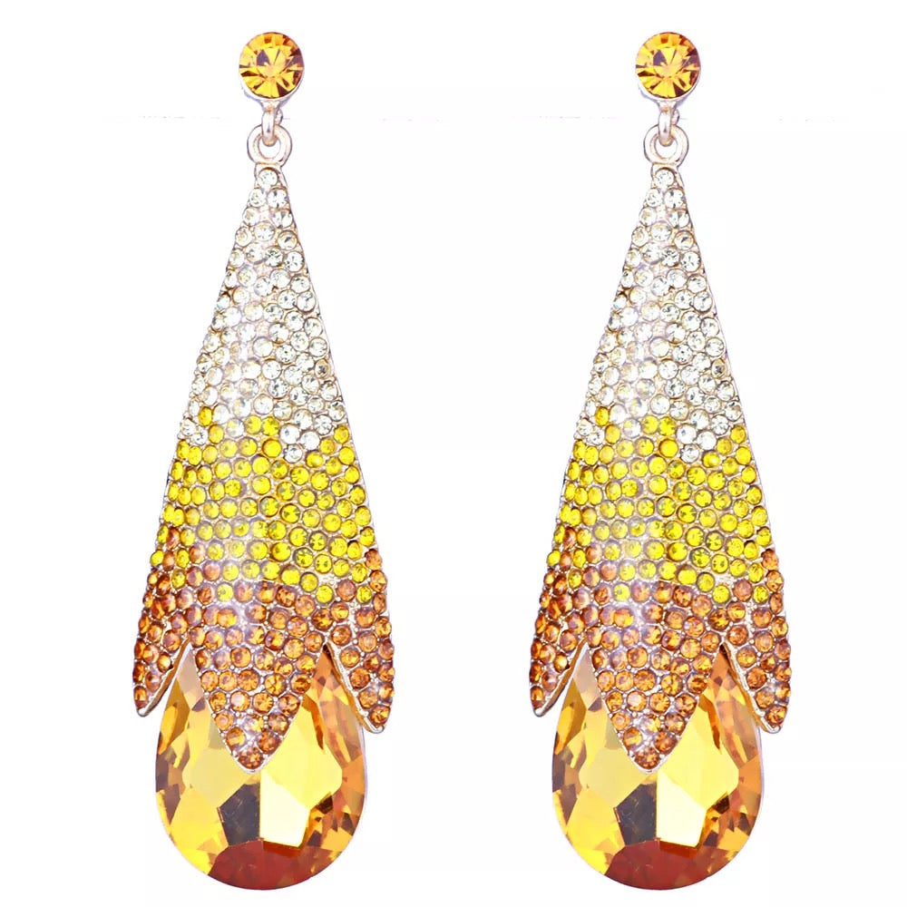 Cocoon Crystal Earrings