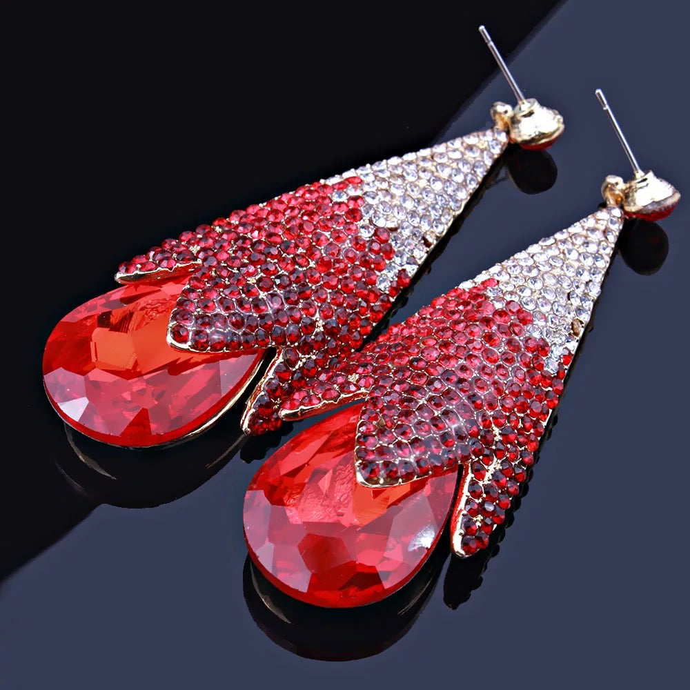 Cocoon Crystal Earrings