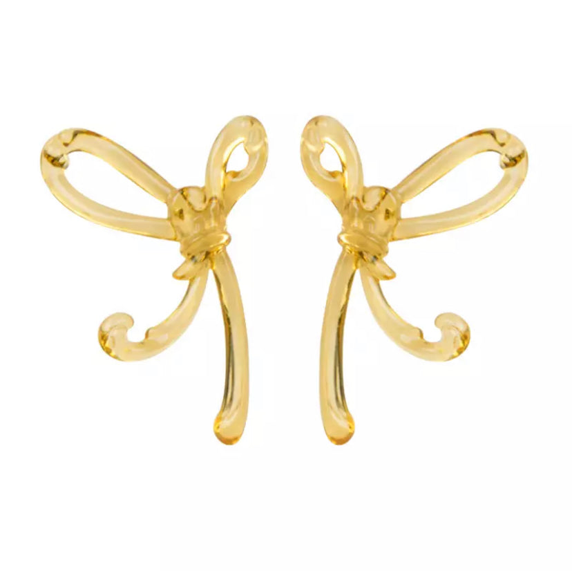 Knot Me Acrylic Earrings