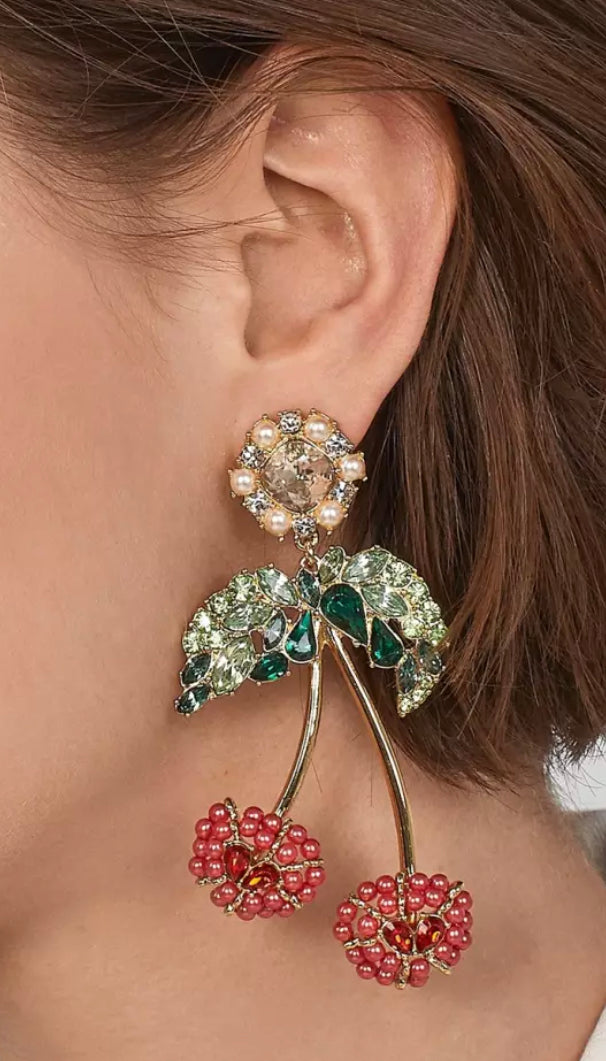 Cherries on Top Earrings