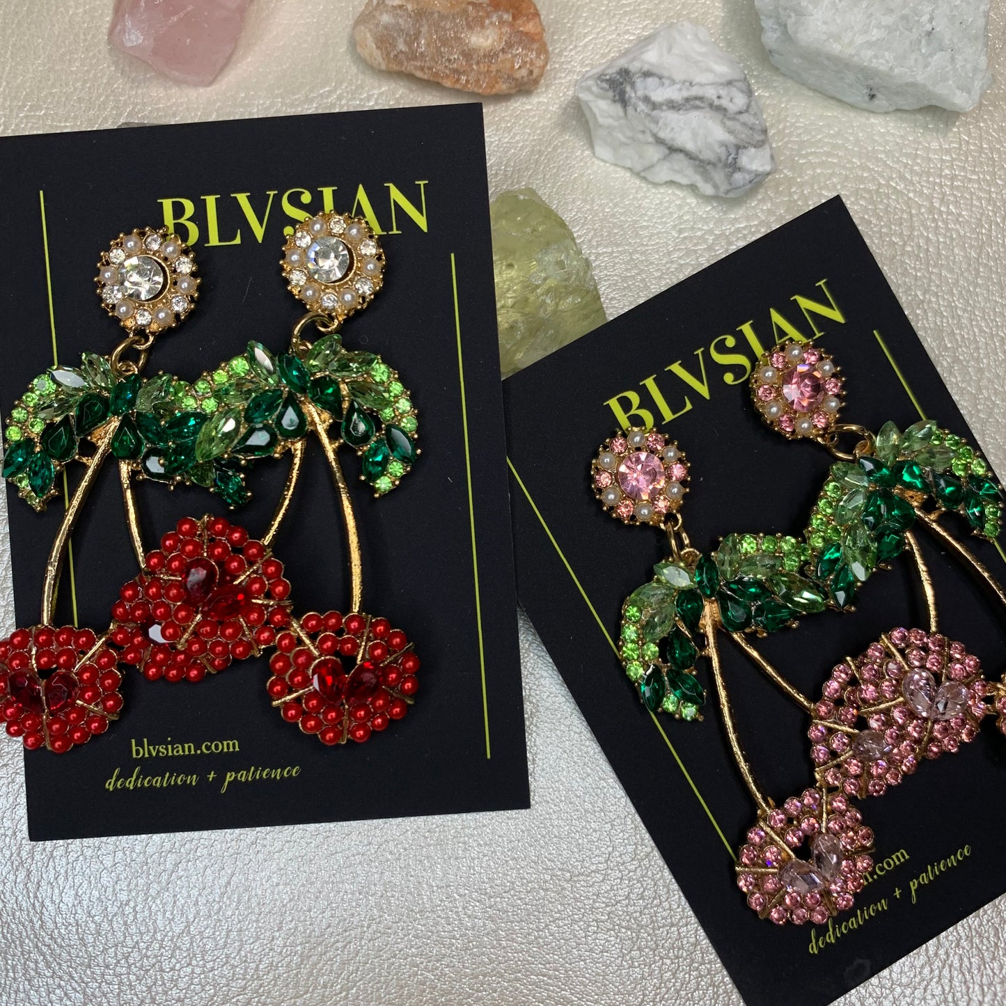 Cherry Drop Earrings