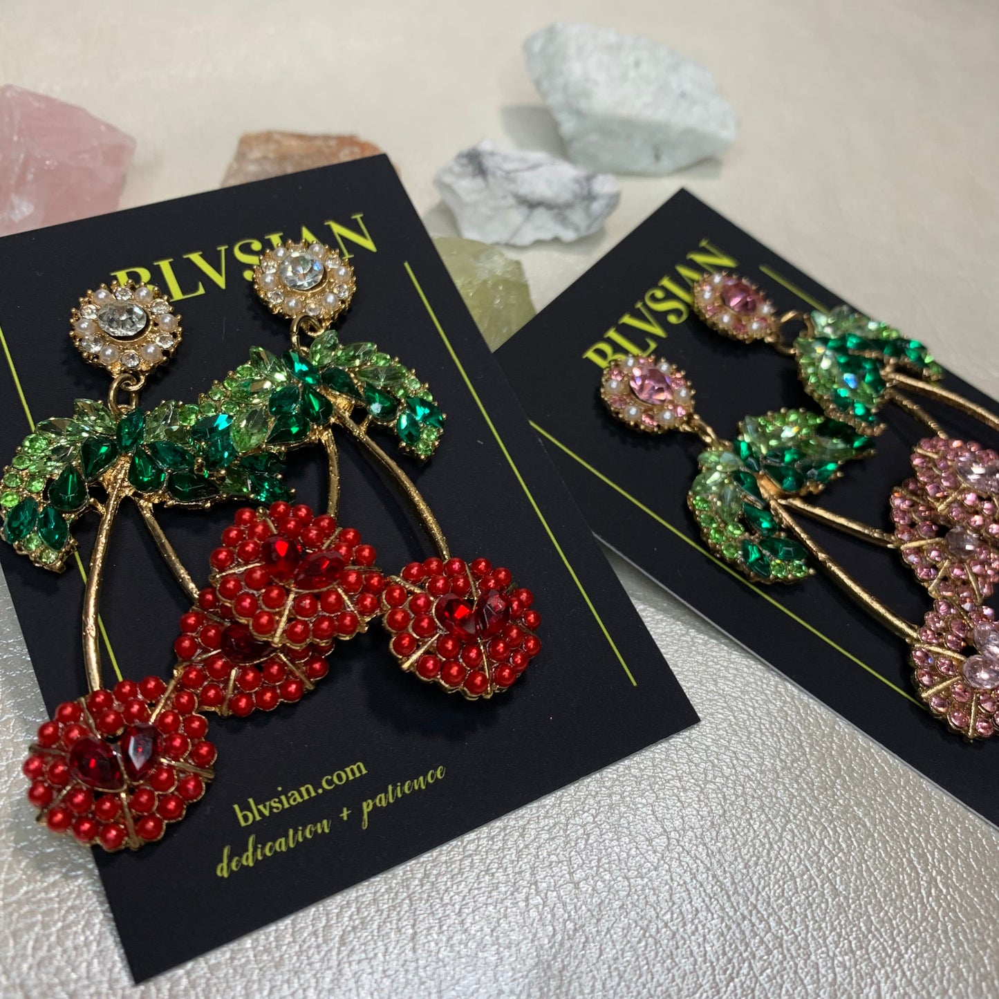 Cherry Drop Earrings