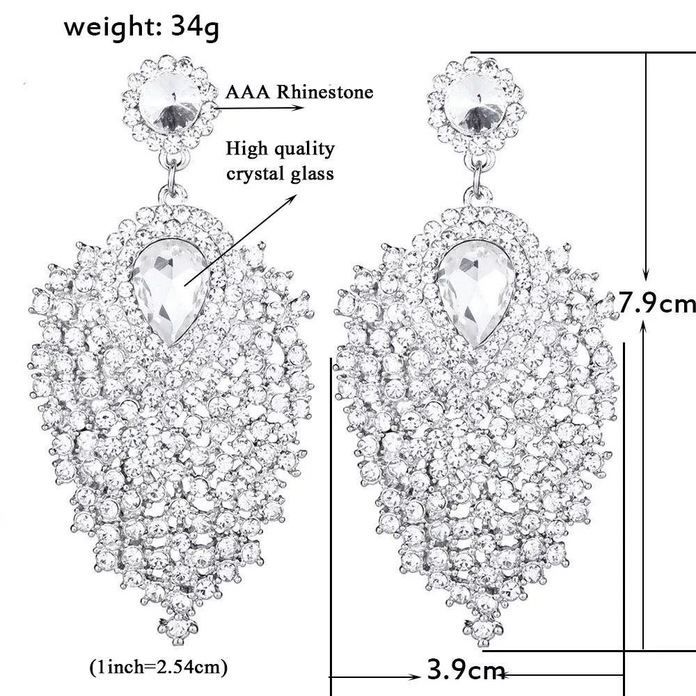 Fantasia Crystal Earrings