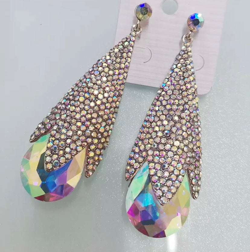 Cocoon Crystal Earrings
