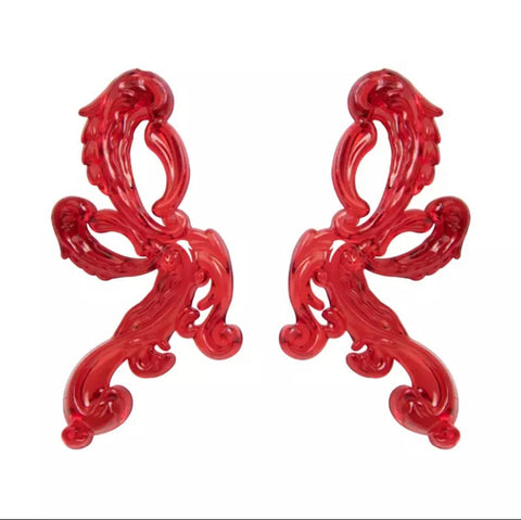 Phoenix Acrylic Earrings