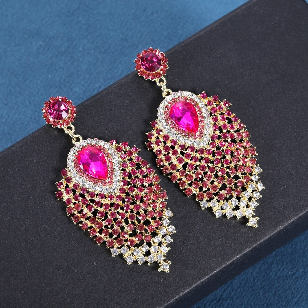 Fantasia Crystal Earrings